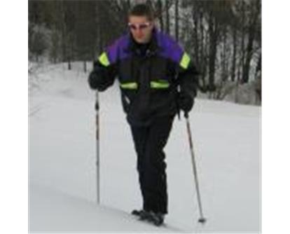 John Walker in snow